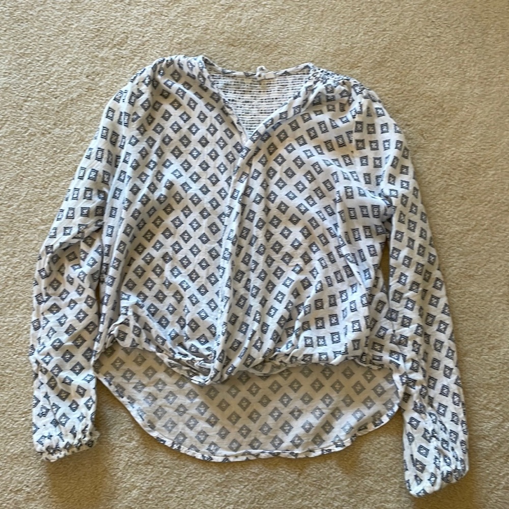 Rip Curl Small wrap top surf swim coverup top